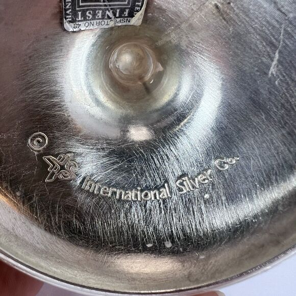 Candle Holders Silver Plated With Patina. Dinner Party Decor - Picture 9 of 11